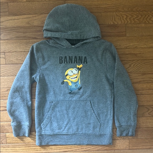 💛 EUC Despicable Me Hoodie size medium minions kids youth - Picture 1 of 8